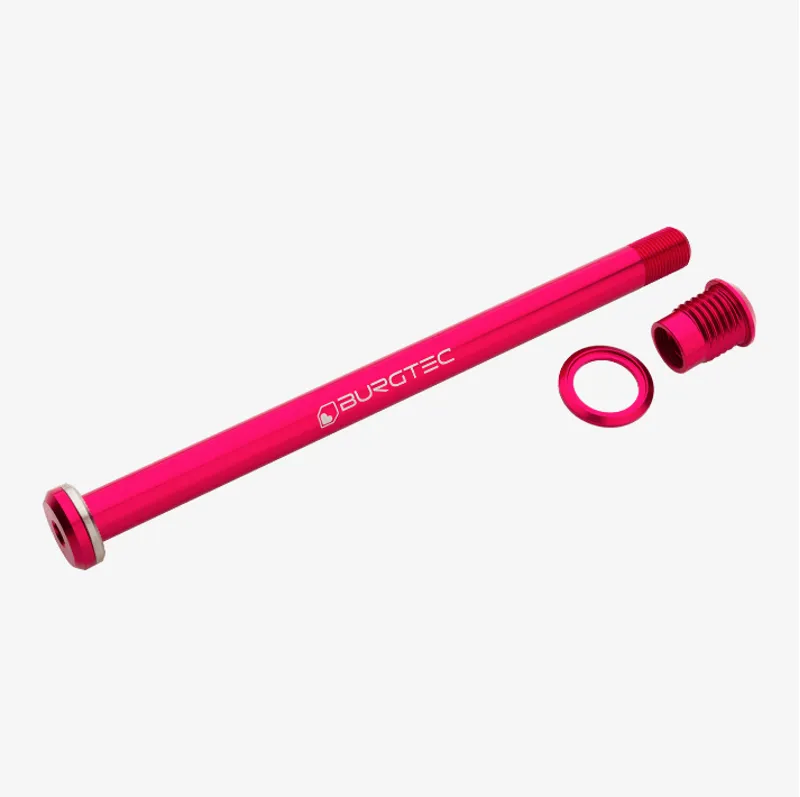 Burgtec - Santa Cruz 173.7mm Rear Axle 2022 - Toxic Barbie Pink